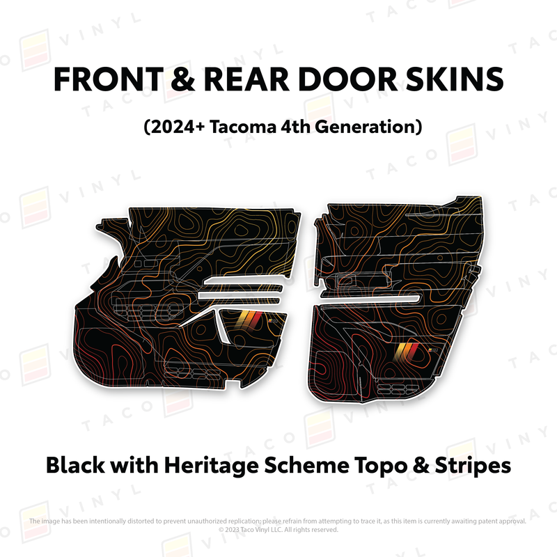 Load image into Gallery viewer, 2024+ Tacoma Door Skins
