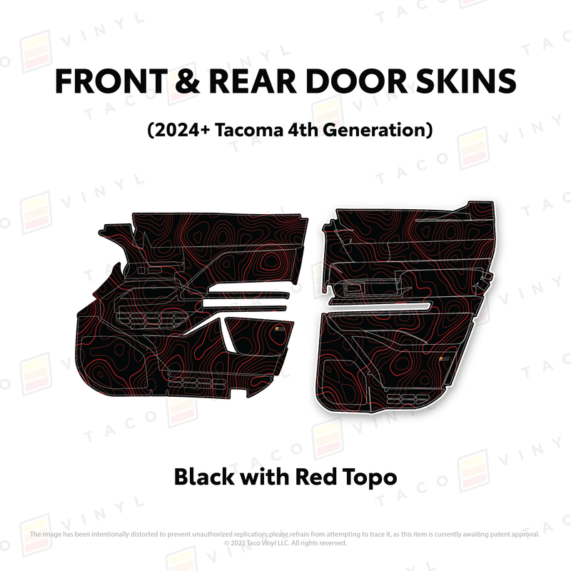 Load image into Gallery viewer, 2024+ Tacoma Door Skins
