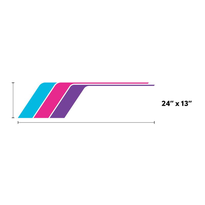 Load image into Gallery viewer, Universal Retro Side Stripes
