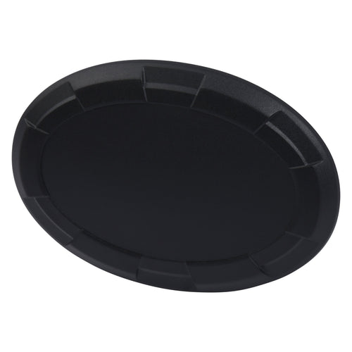 Steering Wheel Emblem Overlay (Select Toyota Models) - BLACK - BLANK