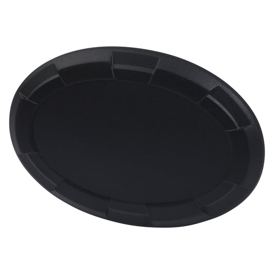 Steering Wheel Emblem Overlay (Select Toyota Models) - BLACK - BLANK