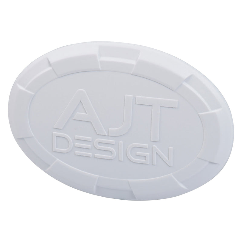 Load image into Gallery viewer, Steering Wheel Emblem Overlay (Select Toyota Models) - WHITE - AJT DESIGN
