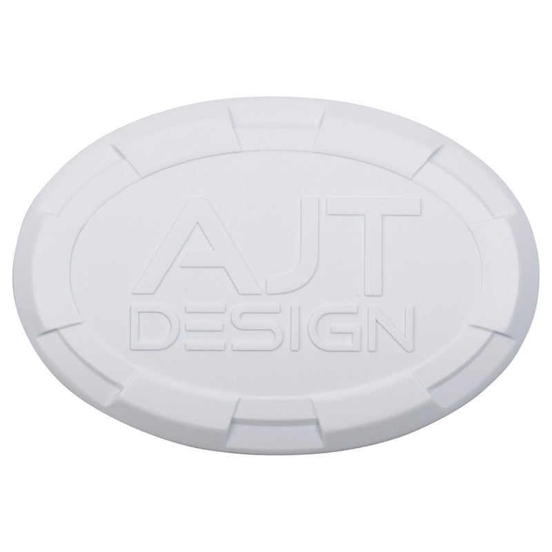 Load image into Gallery viewer, Steering Wheel Emblem Overlay (Select Toyota Models) - WHITE - AJT DESIGN
