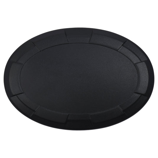 Steering Wheel Emblem Overlay (Select Toyota Models) - BLACK - BLANK