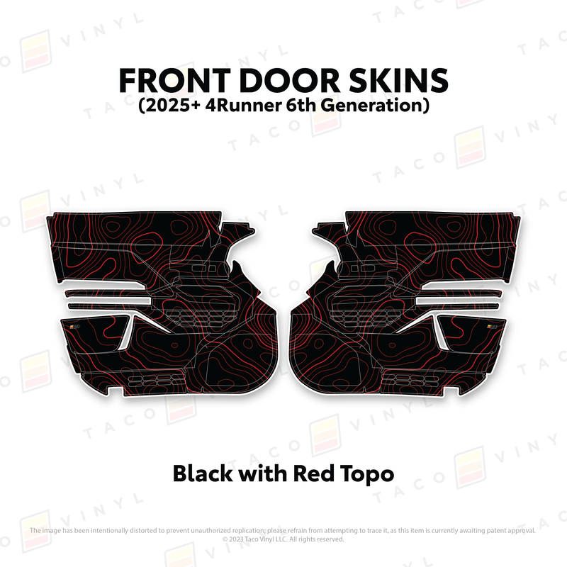 Load image into Gallery viewer, 2025+ 4Runner Door Skins
