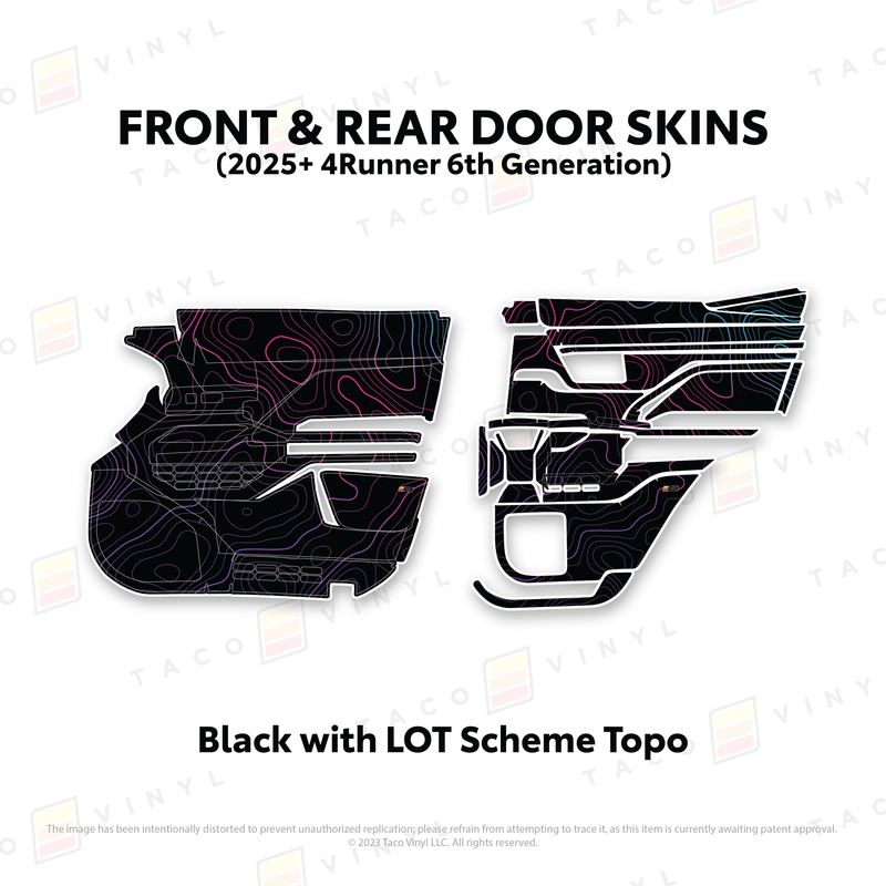 Load image into Gallery viewer, 2025+ 4Runner Door Skins
