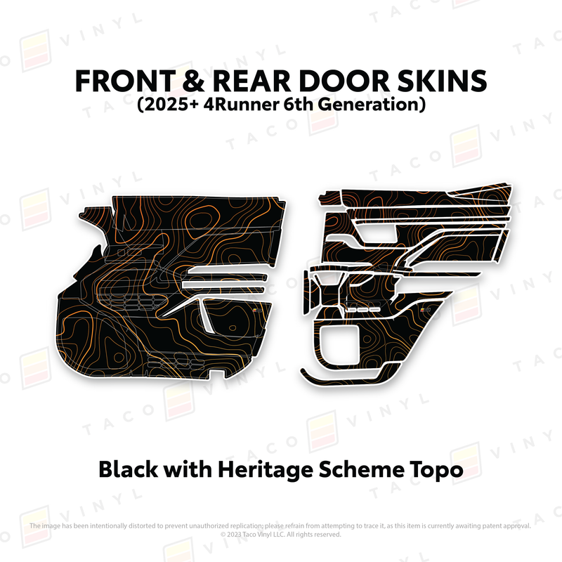 Load image into Gallery viewer, 2025+ 4Runner Door Skins
