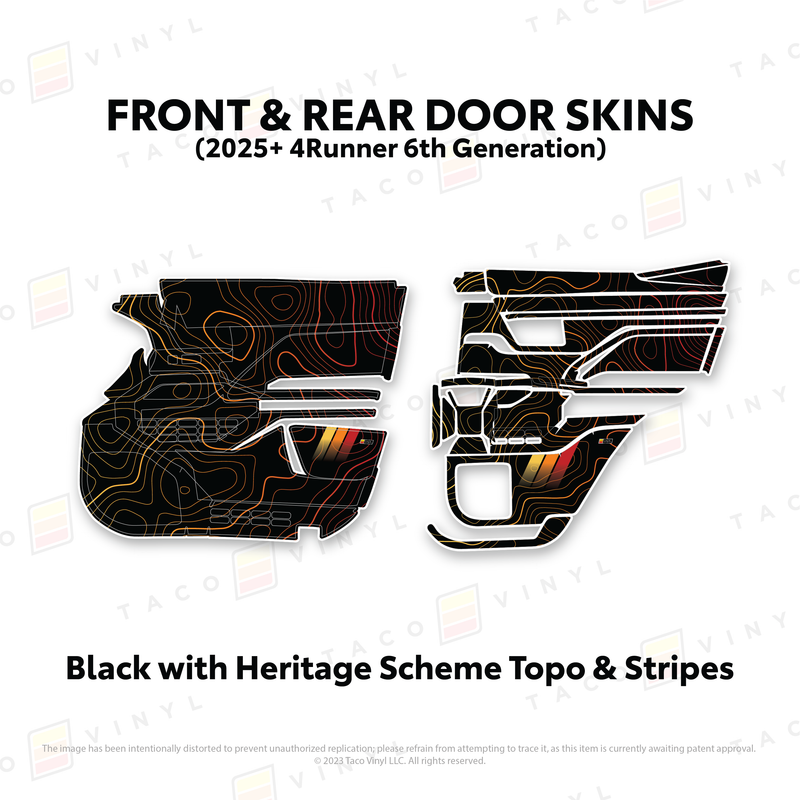 Load image into Gallery viewer, 2025+ 4Runner Door Skins
