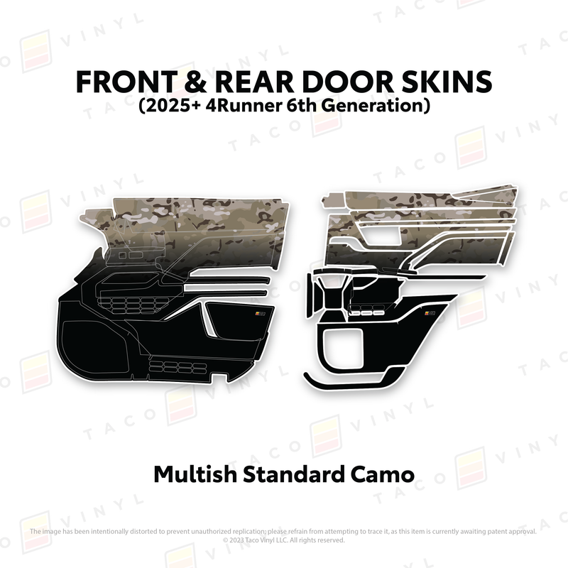 Load image into Gallery viewer, 2025+ 4Runner Door Skins

