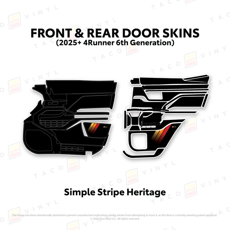 Load image into Gallery viewer, 2025+ 4Runner Door Skins
