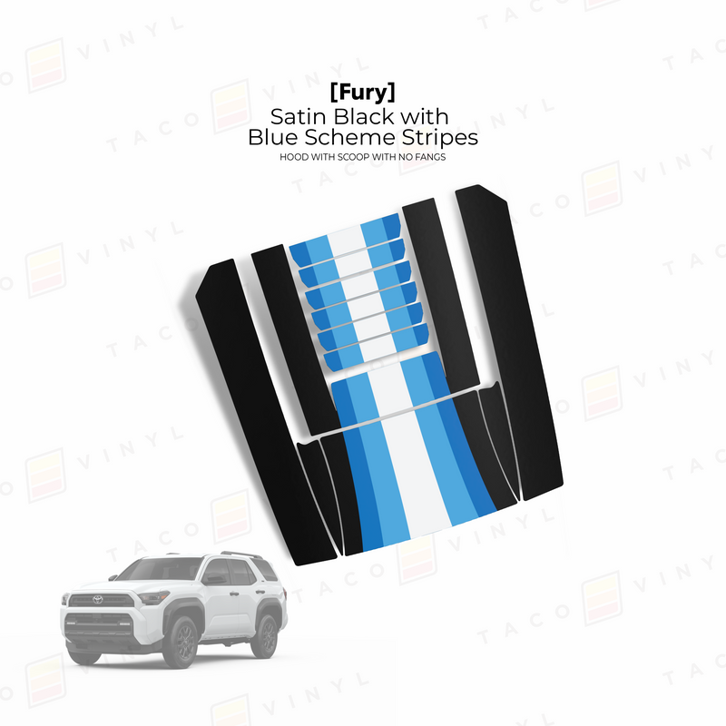 Load image into Gallery viewer, 2025+ 4Runner Fury Hood Scoop Stamp (W/ No Fangs)

