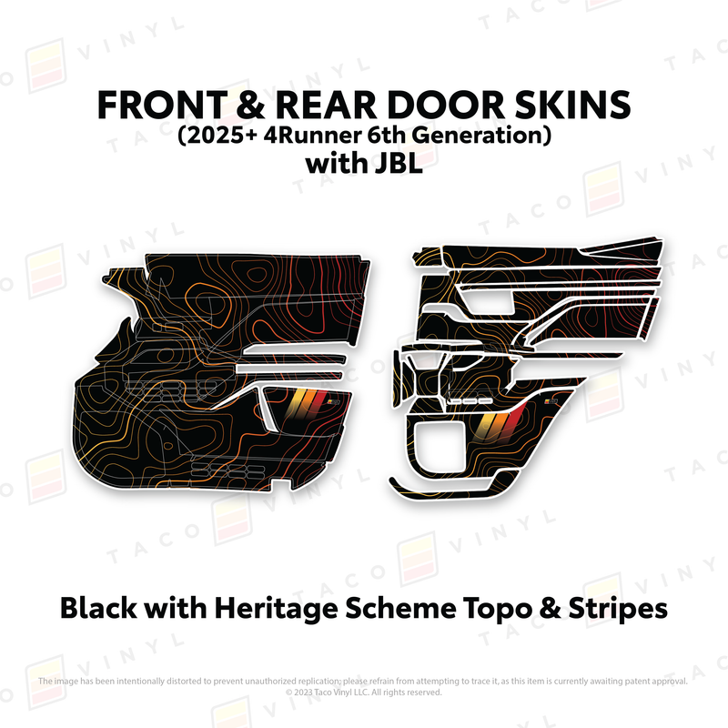 Load image into Gallery viewer, 2025+ 4Runner Door Skins
