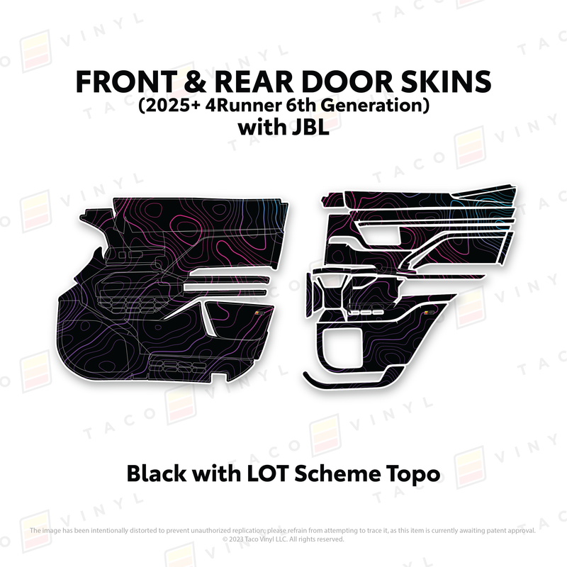 Load image into Gallery viewer, 2025+ 4Runner Door Skins
