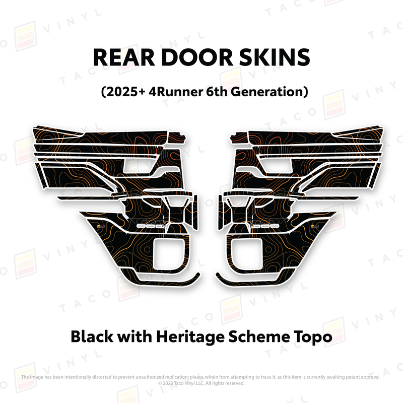 Load image into Gallery viewer, 2025+ 4Runner Door Skins

