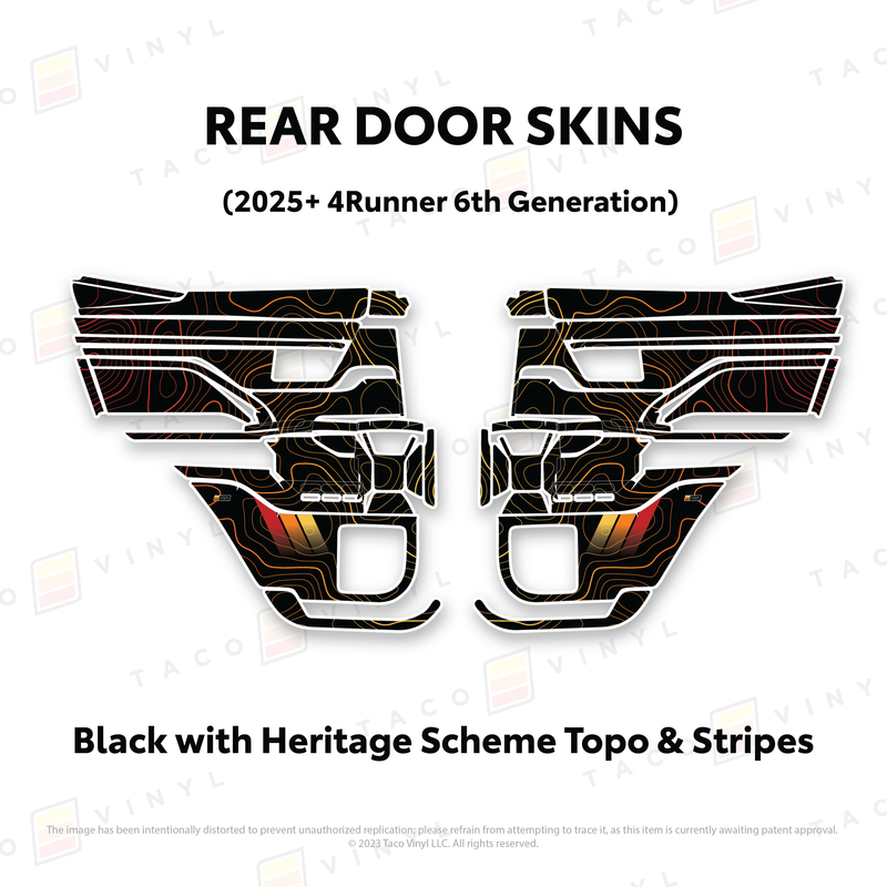 Load image into Gallery viewer, 2025+ 4Runner Door Skins

