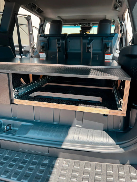 Land Cruiser 250 Dual Drawer Storage PreCut Kit - 2 Options
