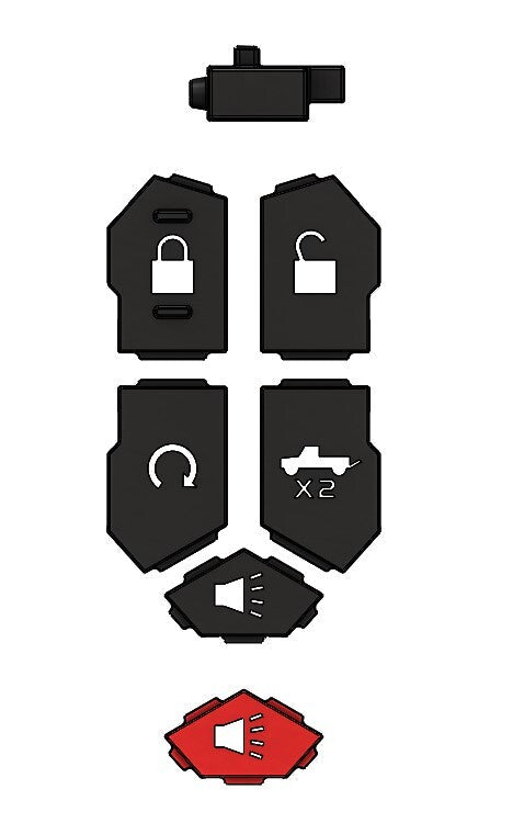 Load image into Gallery viewer, Injection Fob IF018 (2019+ Chevy/GMC Truck) - BLACK
