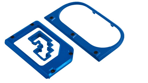 Cup Holder/Shifter/Shift Gate Trim Rings (2014-2021 Tundra) - VOODOO BLUE