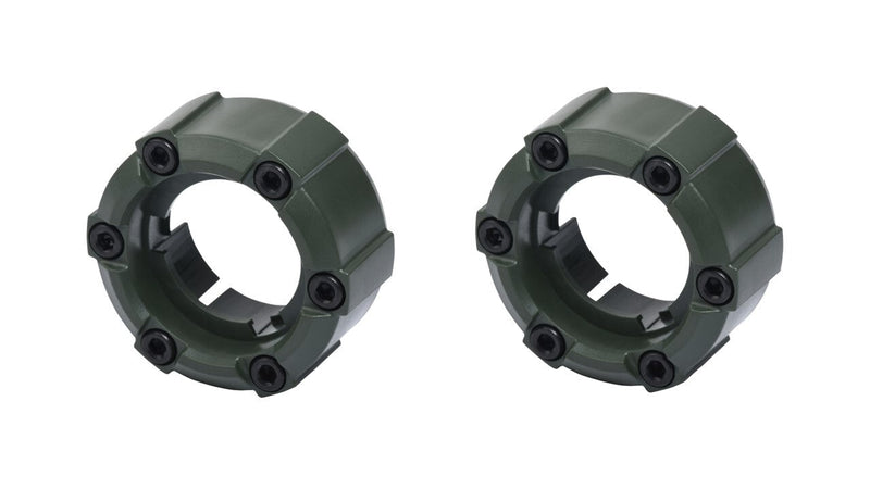 Load image into Gallery viewer, Climate Knobs (5th Gen 4Runner DUAL ZONE) - ARMY GREEN
