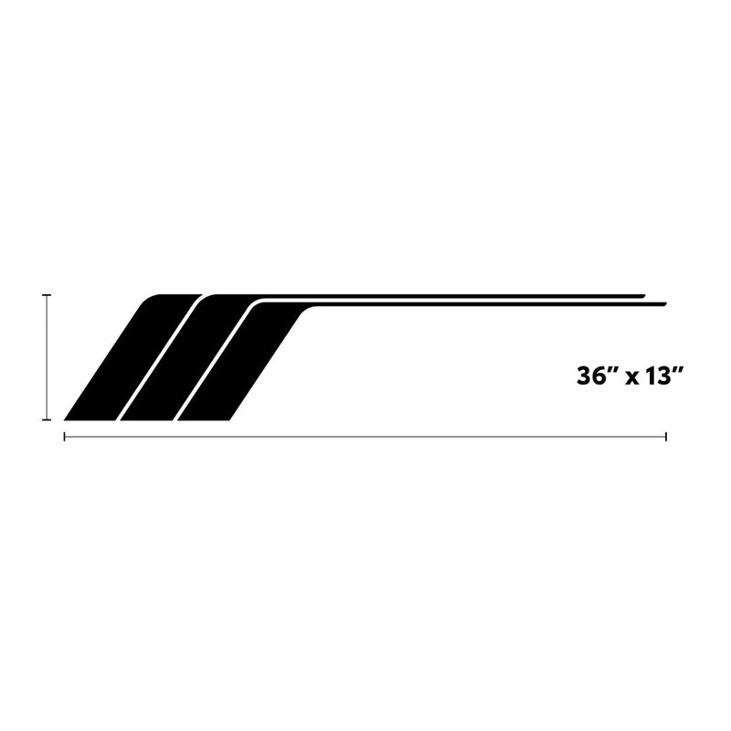 Load image into Gallery viewer, Universal Retro Side Stripes
