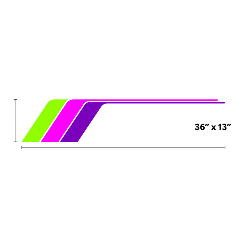 Load image into Gallery viewer, Universal Retro Side Stripes
