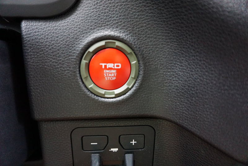 Load image into Gallery viewer, Start Button Ring (2022+ Tundra/2024+ Tacoma) - ARMY GREEN
