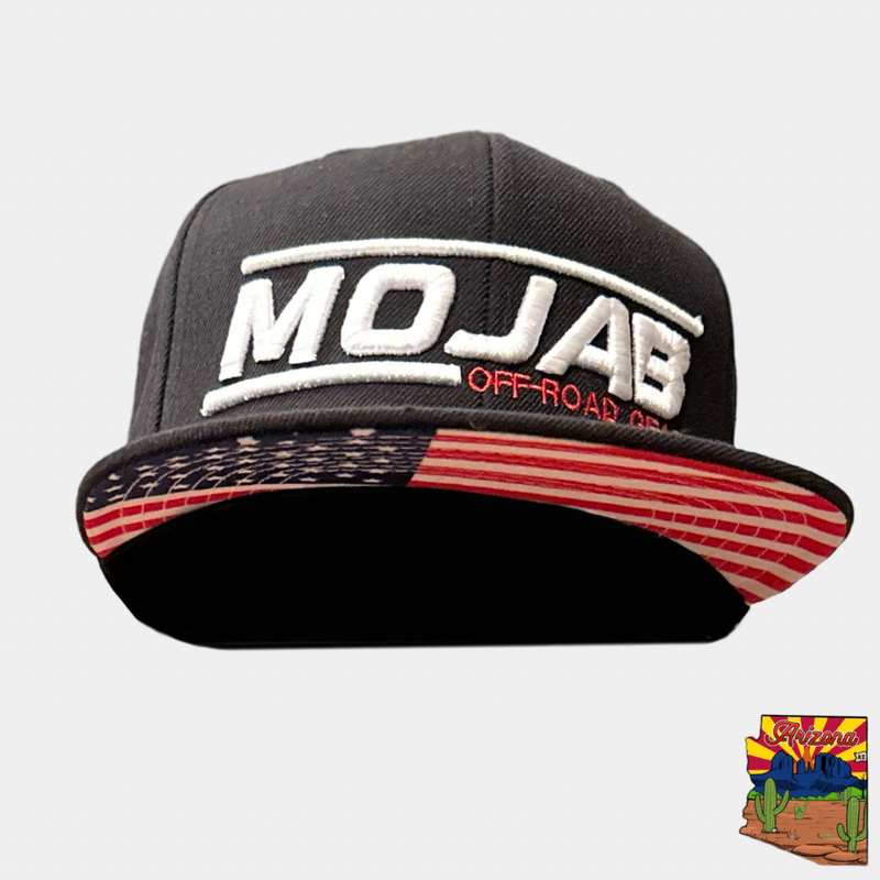 Load image into Gallery viewer, Mojab snap-back Cap - American Flag edition
