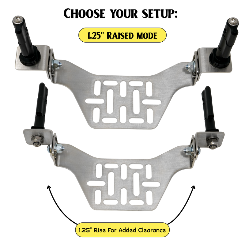 Load image into Gallery viewer, Overland Kitted Stealth Folding MAXTRAX® Roof Rack Mount
