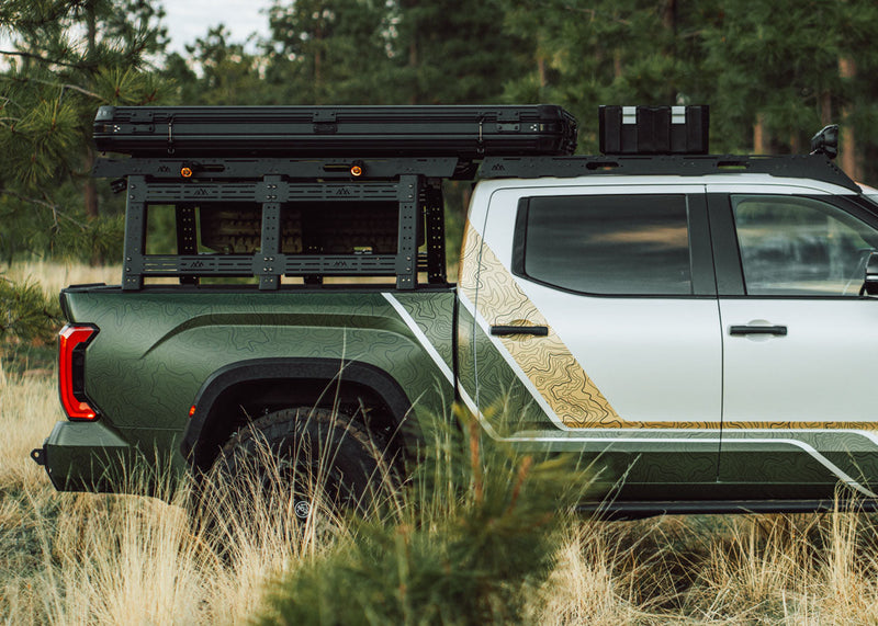 Load image into Gallery viewer, Toyota Tundra 3rd Gen (2022+) Bed Rack - DRIFTR Topper (Add-on)
