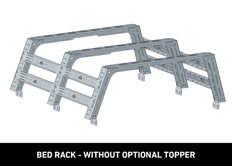 Load image into Gallery viewer, Toyota Tundra 3rd Gen (2022+) Bed Rack - Full Height
