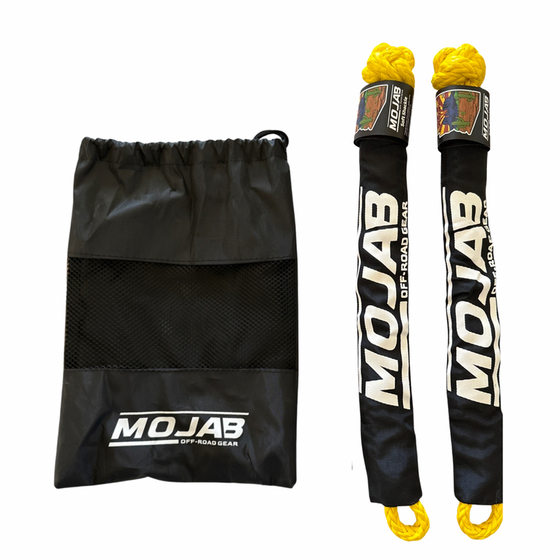 Load image into Gallery viewer, Soft Shackle 3/8&#39;&#39; x 22” with sleeve and bag (Set of 2 Shackles) (Lifetime Warranty)
