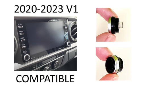 Radio Knobs (2020-2023 Tacoma V1) - QUICKSAND