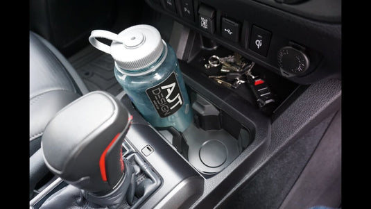 Oversize Cup Holder with Tray (2016-2023 Tacoma) - ARMY GREEN
