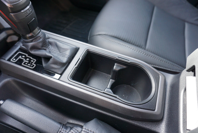 Load image into Gallery viewer, Cup Holder Ring (2016-2023 Tacoma) - BLACK
