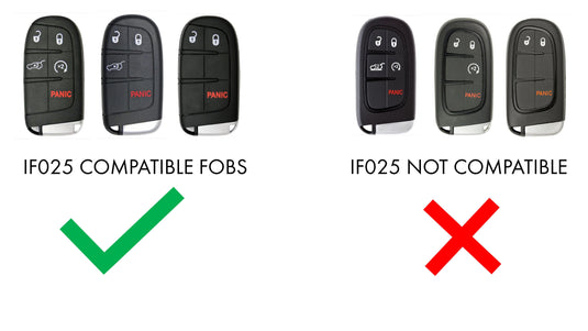 Injection Fob IF025 (Jeep Smart) - TAN