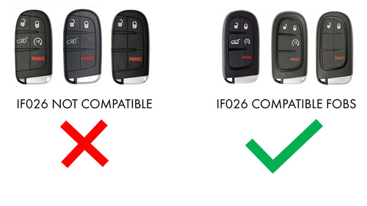 Injection Fob IF026 (Jeep Smart) - ARMY GREEN