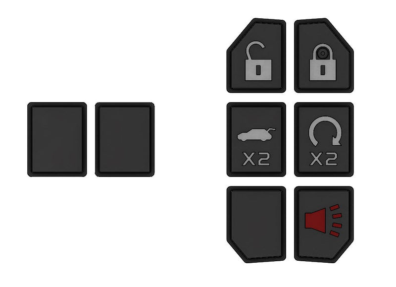 Load image into Gallery viewer, Injection Fob IF026 (Jeep Smart) - TAN
