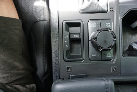 4x4 Button Trim (2022+ Tundra) - BLACK