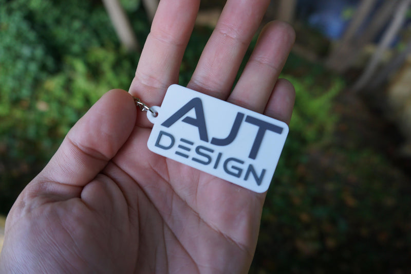 Load image into Gallery viewer, AJT DESIGN Keychain
