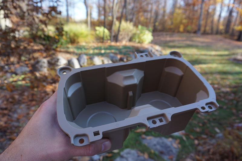 Load image into Gallery viewer, Oversize Cup Holder with Tray (2016-2023 Tacoma) - QUICKSAND
