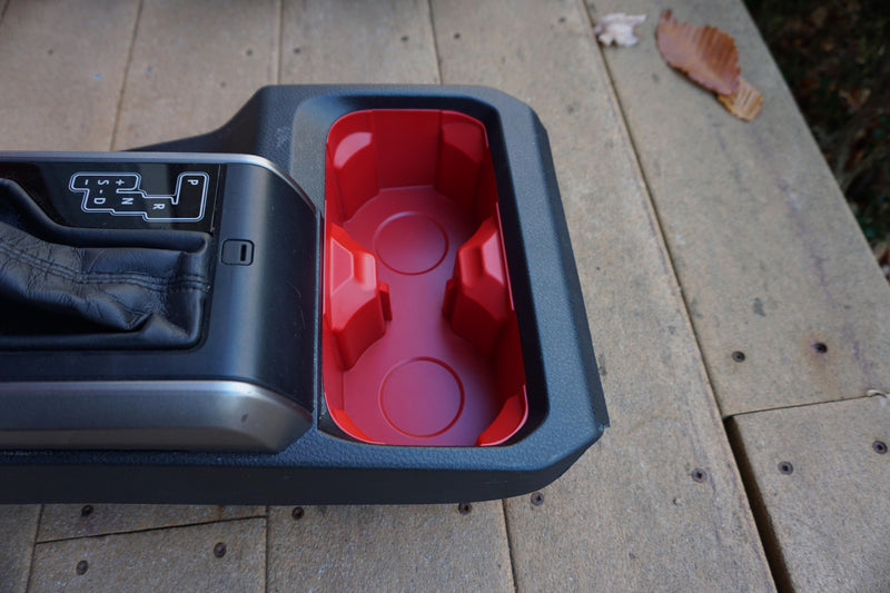Load image into Gallery viewer, Oversize Cup Holder with Tray (2016-2023 Tacoma) - RED
