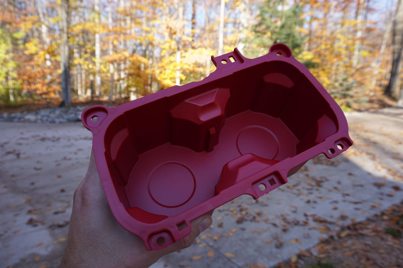 Load image into Gallery viewer, Oversize Cup Holder with Tray (2016-2023 Tacoma) - RED
