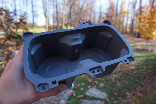 Oversize Cup Holder with Tray (2016-2023 Tacoma) - CEMENT