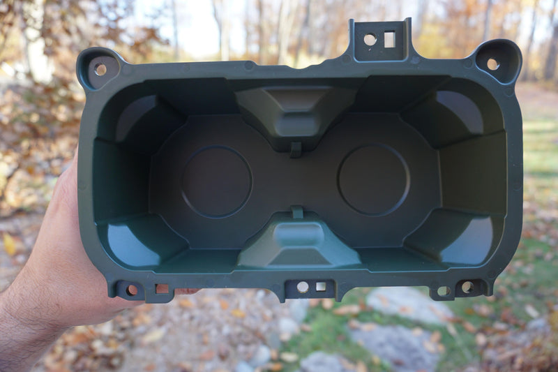 Load image into Gallery viewer, Oversize Cup Holder with Tray (2016-2023 Tacoma) - ARMY GREEN
