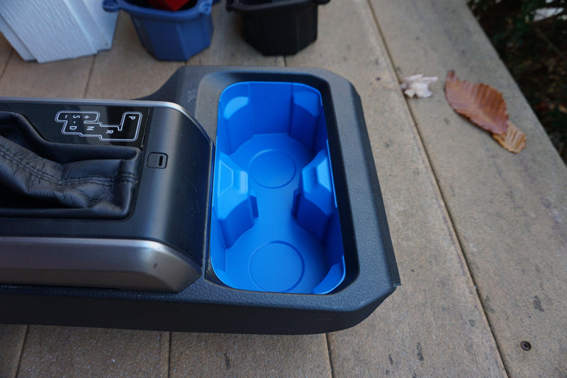 Load image into Gallery viewer, Oversize Cup Holder with Tray (2016-2023 Tacoma) - VOODOO BLUE
