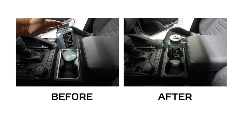 Load image into Gallery viewer, Oversize Cup Holder (2024+ Tacoma) - LUNAR ROCK/BLACK

