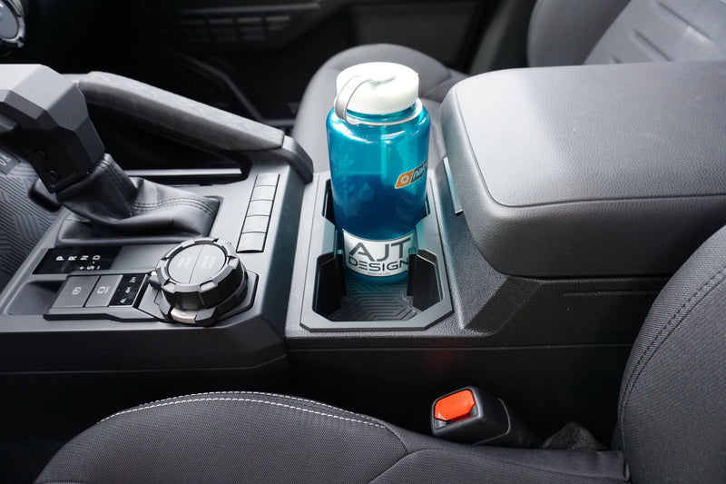 Load image into Gallery viewer, Oversize Cup Holder (2024+ Tacoma) - WHITE/BLACK
