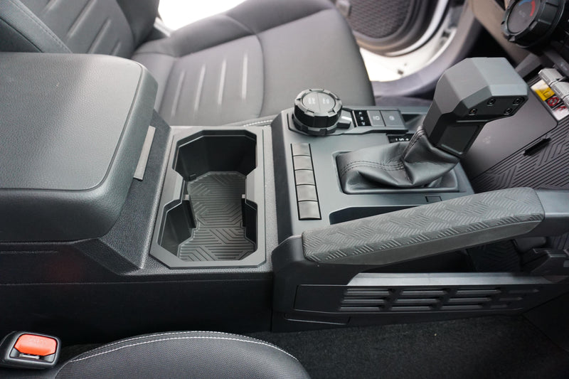 Load image into Gallery viewer, Oversize Cup Holder (2024+ Tacoma) - LUNAR ROCK/BLACK
