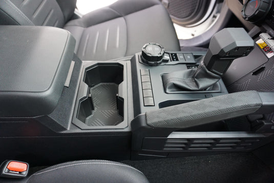 Oversize Cup Holder (2024+ Tacoma) - WHITE/BLACK
