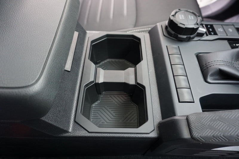 Load image into Gallery viewer, Cup Holder Insert (2024+ Tacoma) - BLACK
